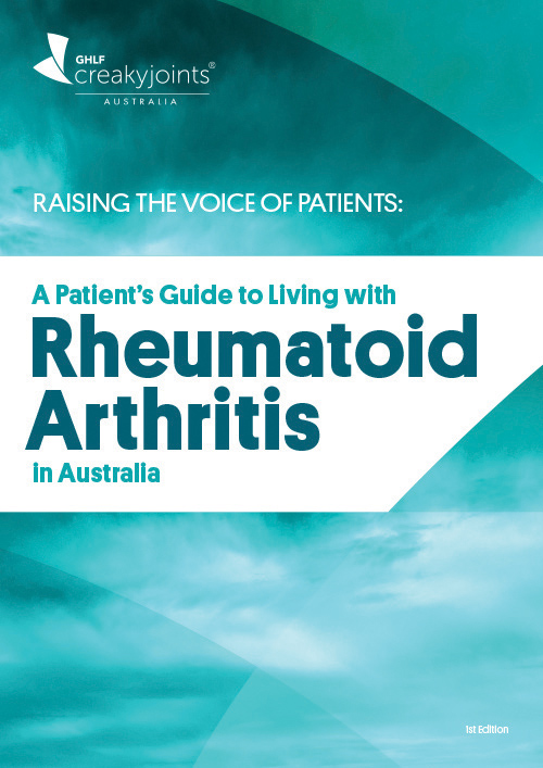 Patient Guidelines Rheumatoid Arthritis Creakyjoints Australia