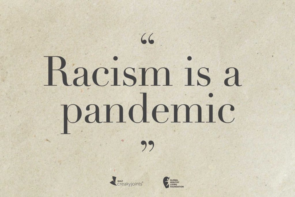 Racism is a pandemic