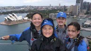 Maly from The Rheuma Mill with her family