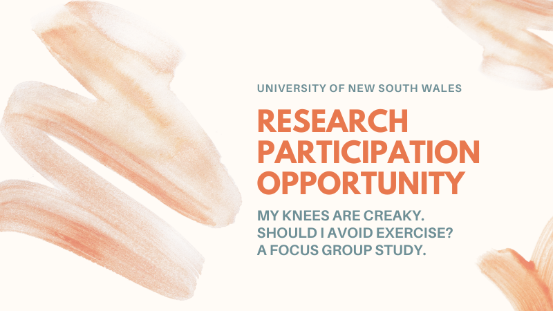 Research Participation Opportunity