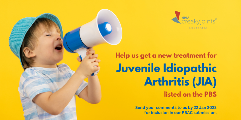 Help Us Get A New Treatment For Juvenile Idiopathic Arthritis Listed On